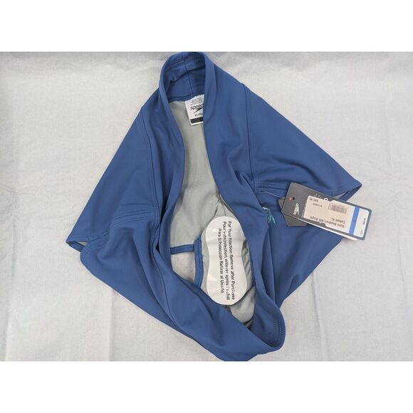 Speedo Active Women's Solid Boyshort Swimsuit Bottom Bright Cobalt sz XL NWT - Picture 9 of 10